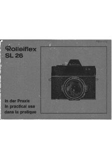 Rollei SL 26 manual. Camera Instructions.